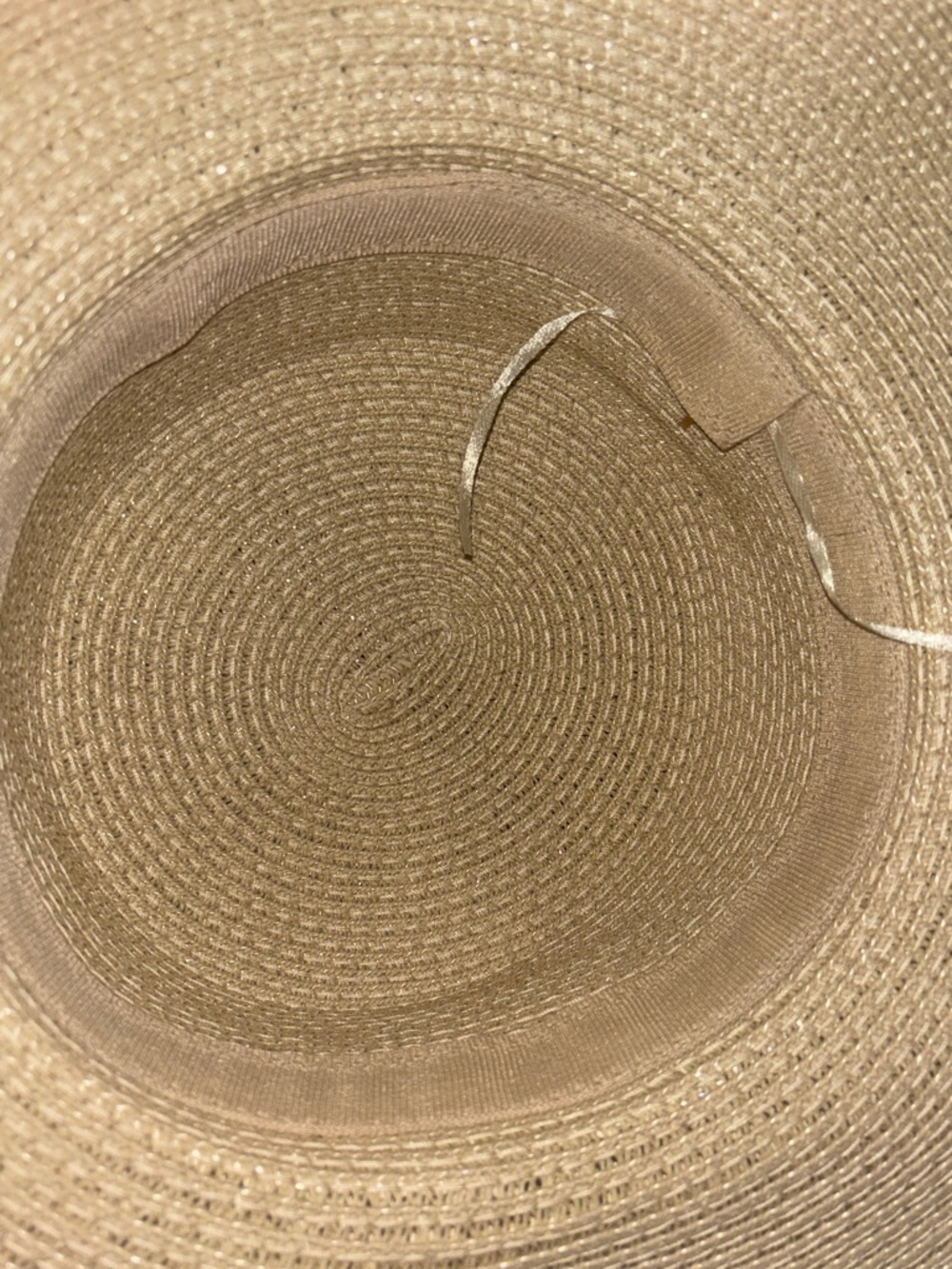 Brand hat Natural Straw Boater Hat with Logo Ribbon - Picture 4 of 4